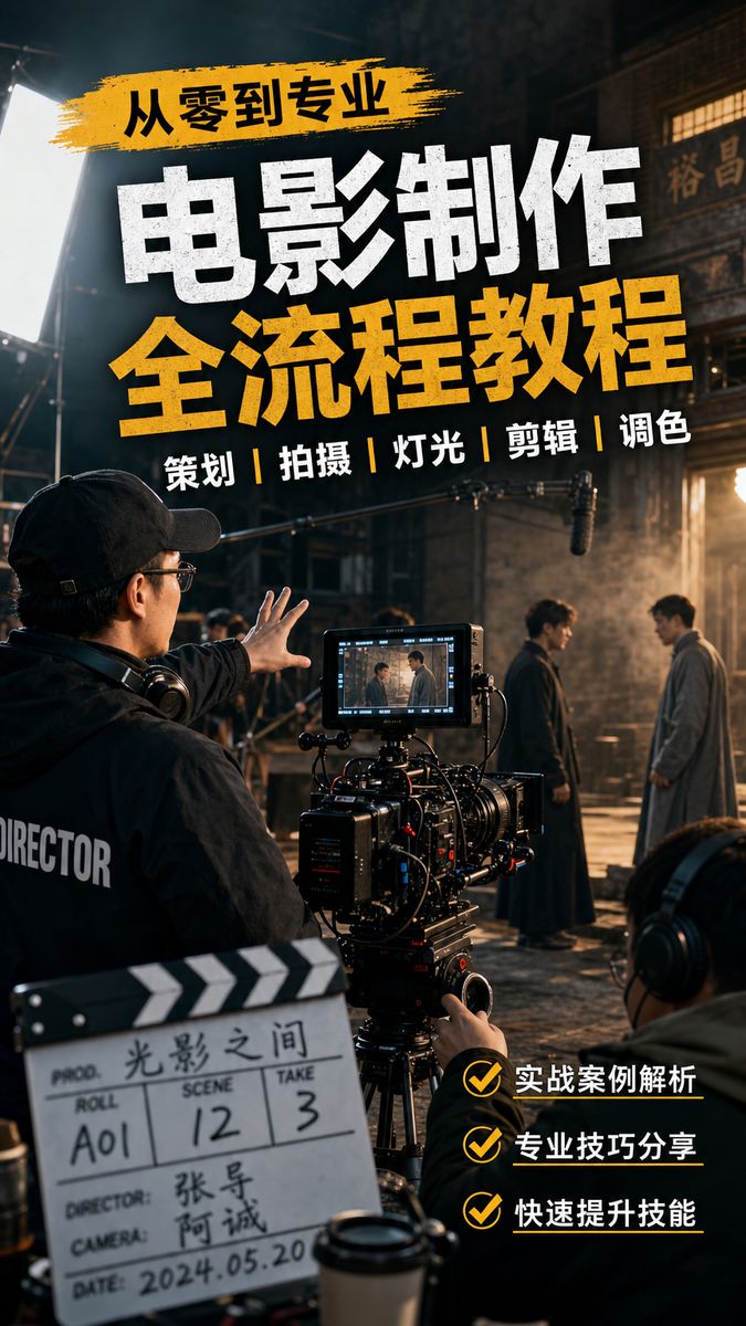 51短视频传媒-电影制作幕后传媒演示