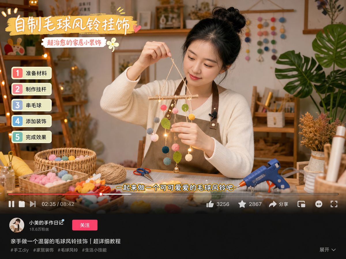 51短视频DIY手工传媒教程